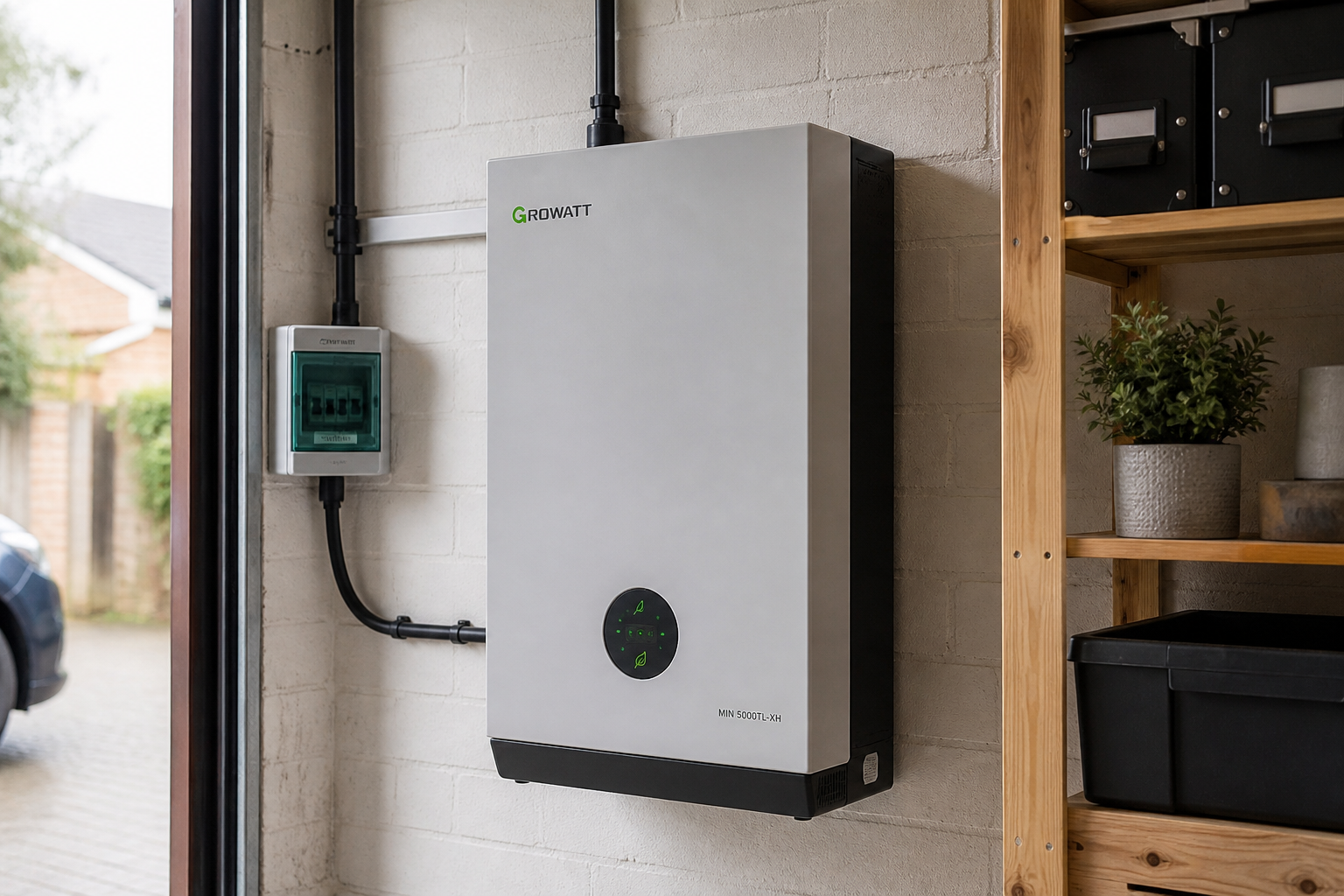 Thuisbatterij installatie